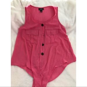5/$25 Hot Pink Tank Top